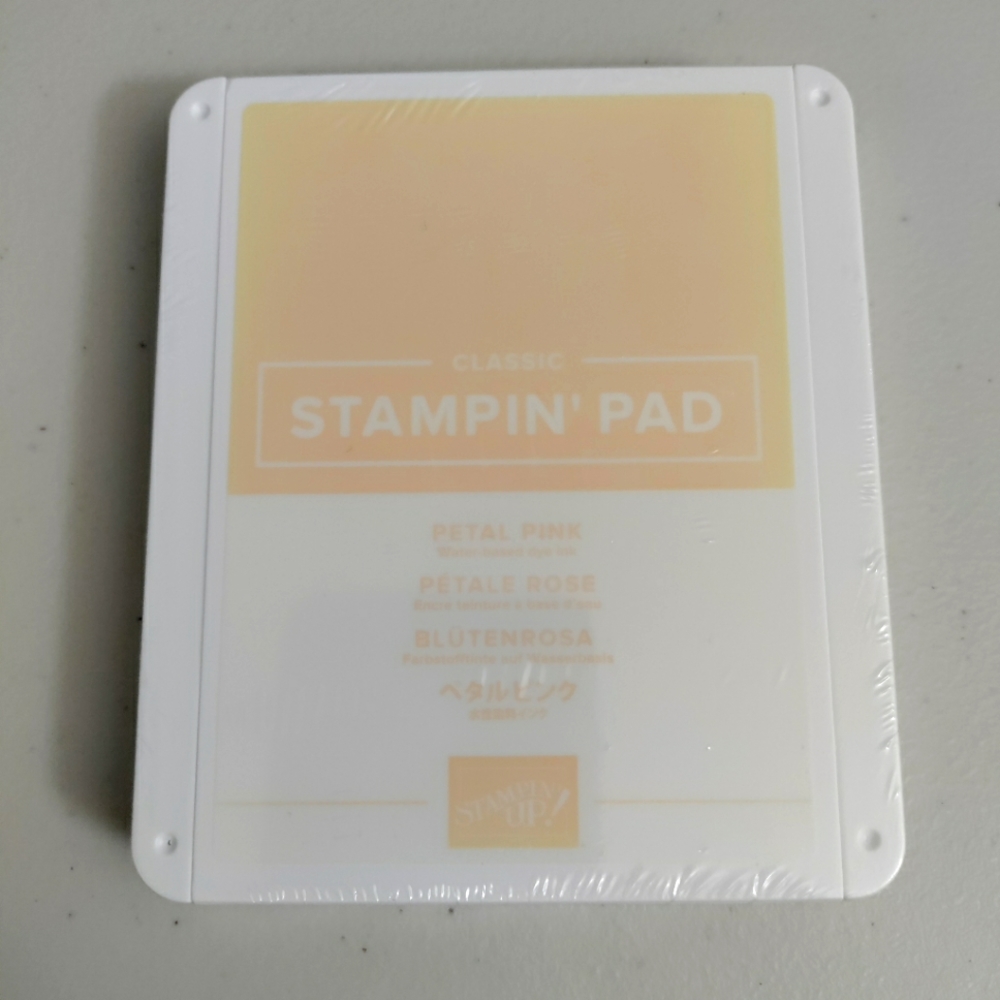 Classic Stampin' Pad Water-based dye ink pad Petal Pink